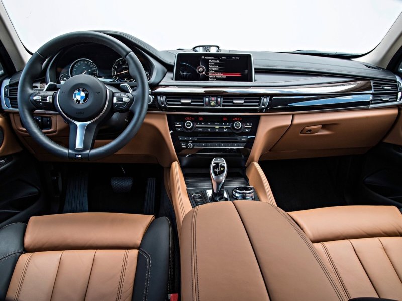 BMW x6 салон