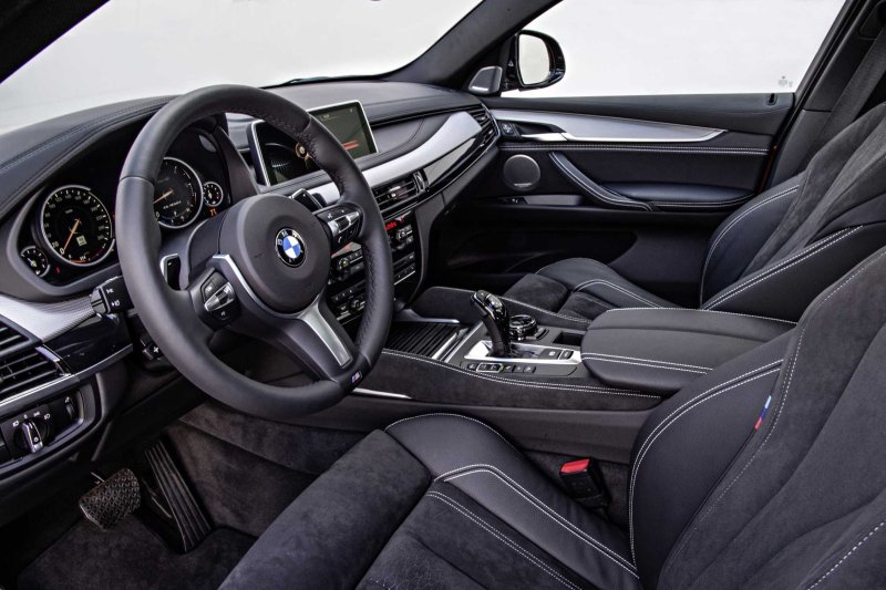 BMW x6 m50d салон