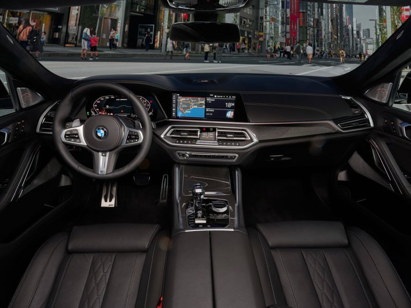 BMW x6 2017 салон