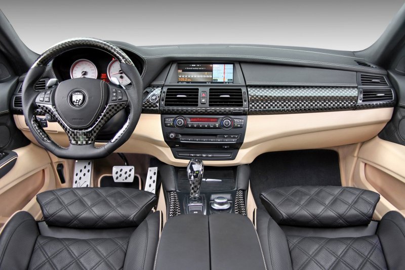 BMW x6 e71 салон