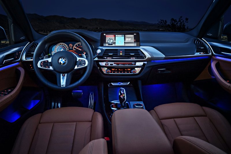 BMW x4 2019 салон
