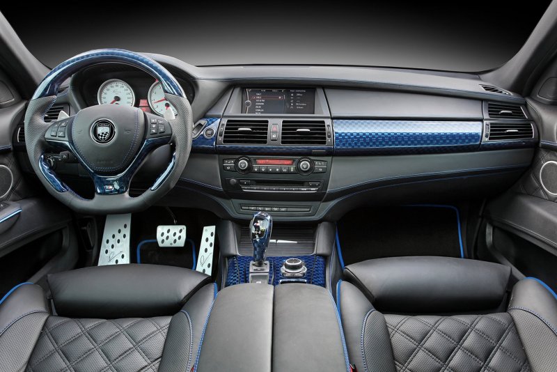 BMW x6m 2010 салон