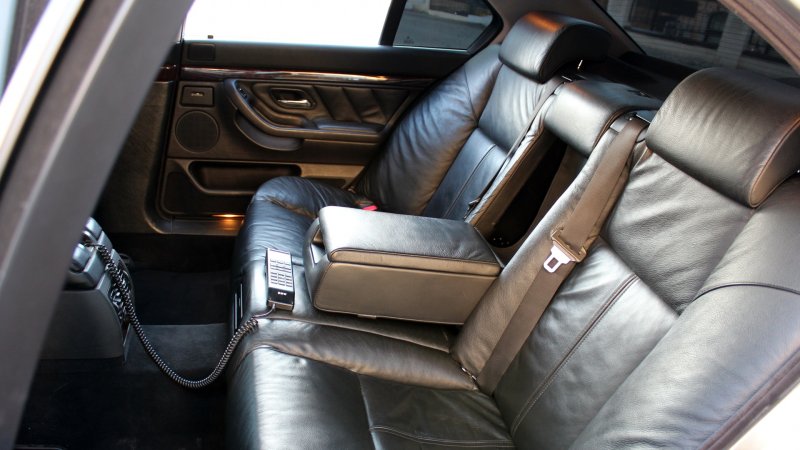 BMW 750il e38 салон