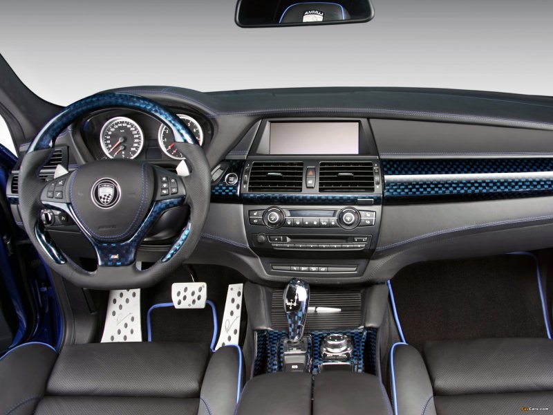 BMW x6 e71 салон Lumma