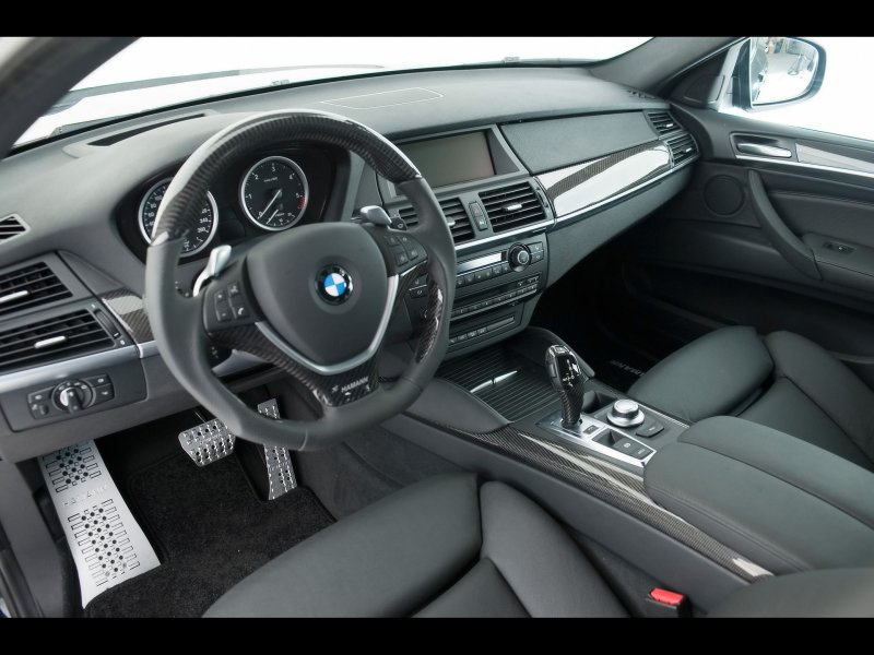 BMW x6 e71 салон