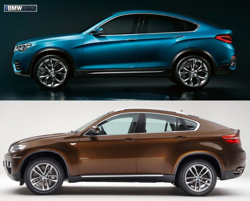 BMW x4 и x6