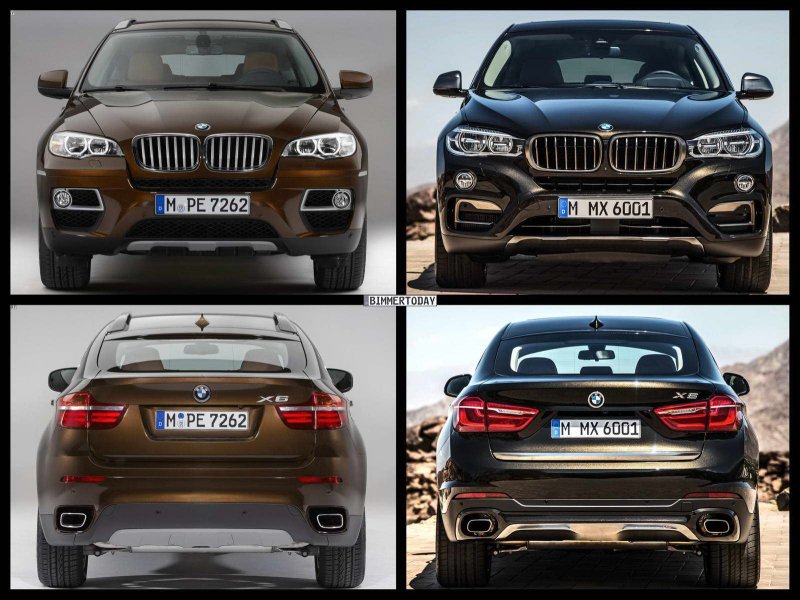 BMW x5 x6 Рестайлинг