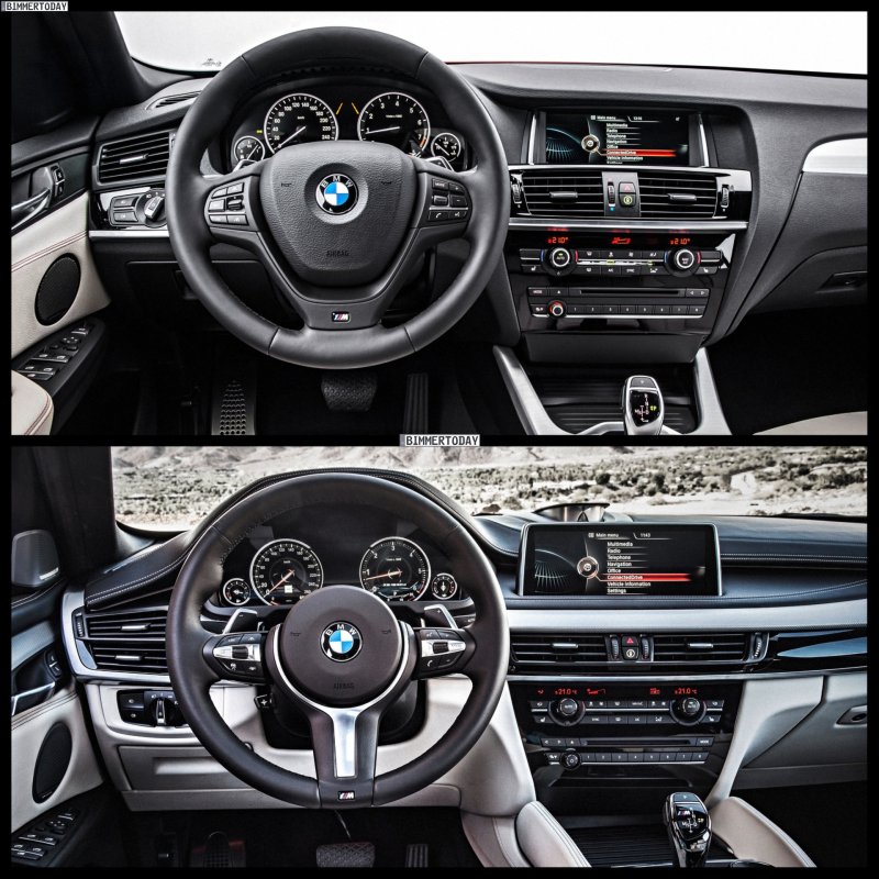 BMW x4 и x6