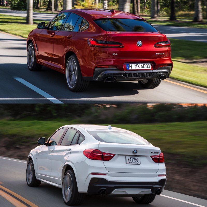 BMW x4 2022 Рестайлинг