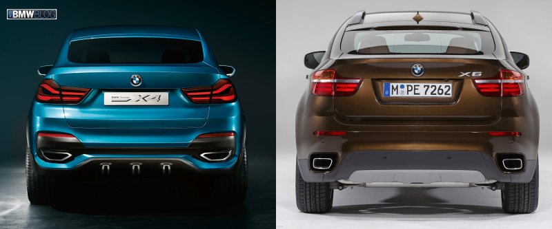BMW x4 и x6