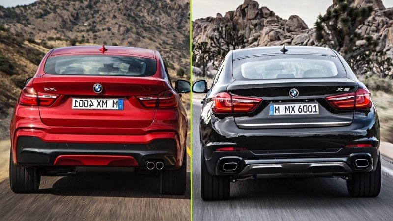 BMW x4 vs BMW x6