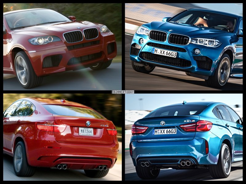 BMW x6m vs. BMW x6