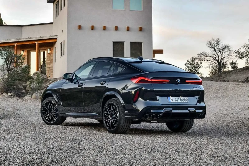 BMW x6m Competition 2021 черный