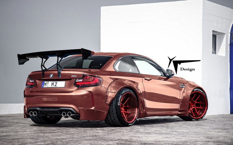 BMW m2 в обвесе