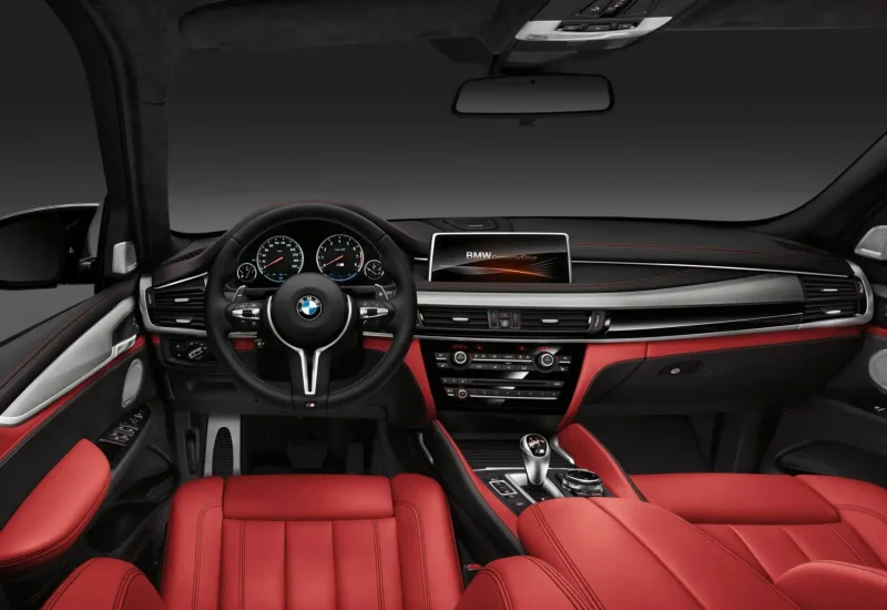 BMW x6m 2020 салон сзади