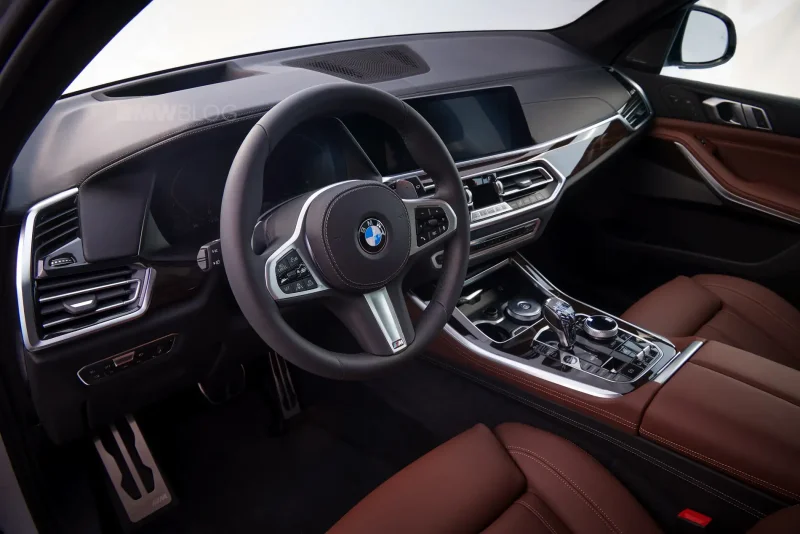 BMW 5 2022 салон