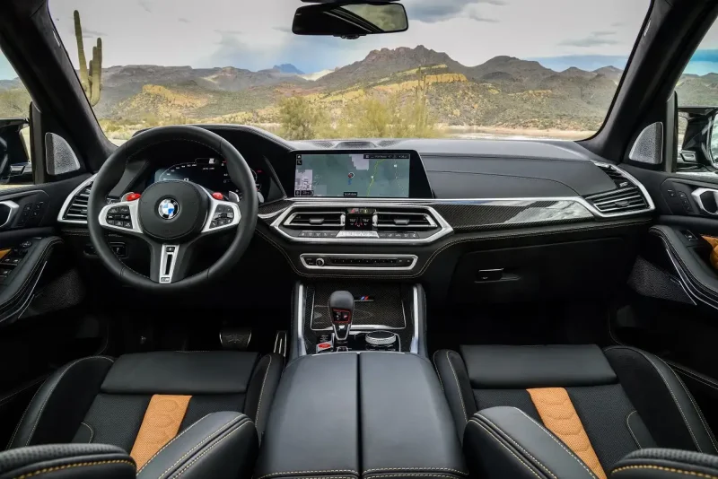 BMW x6 g06 салон
