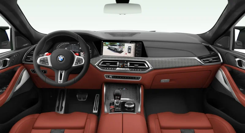 BMW x5m Competition 2021 салон
