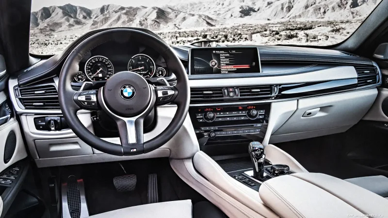 BMW x6 2020 салон