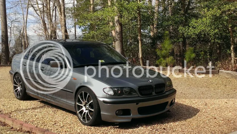 BMW e46 серая