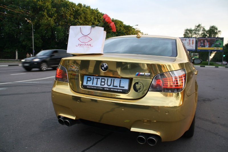 BMW e60 тень