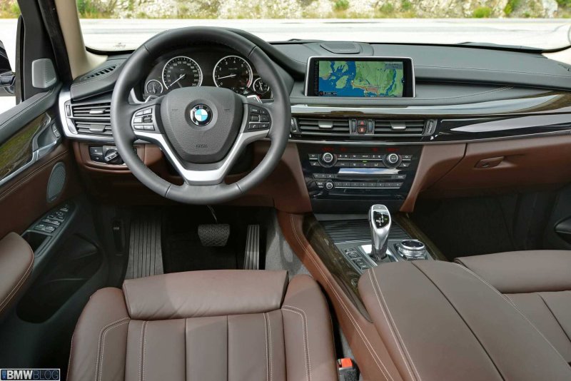 BMW x5 новый салон
