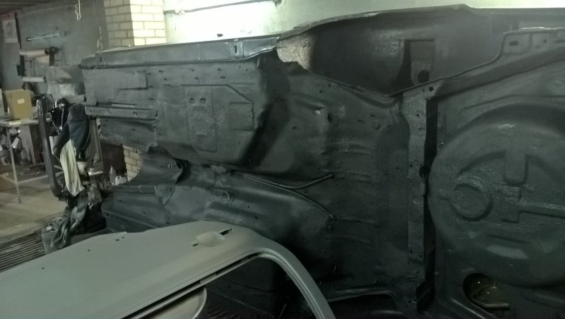 E34 BMW e34 днище