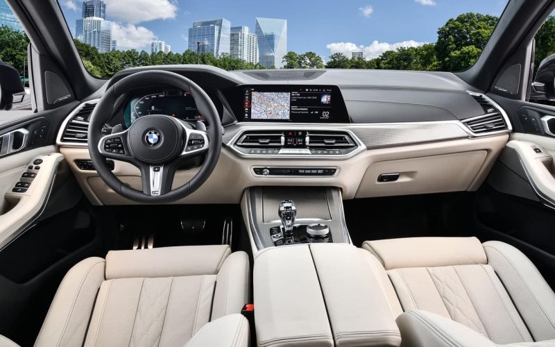 BMW x5 g05 салон