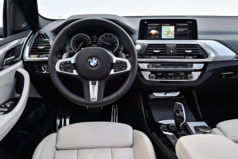 BMW x3 g01 интерьер