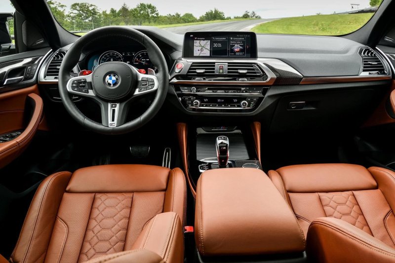 BMW x4m 2020 салон