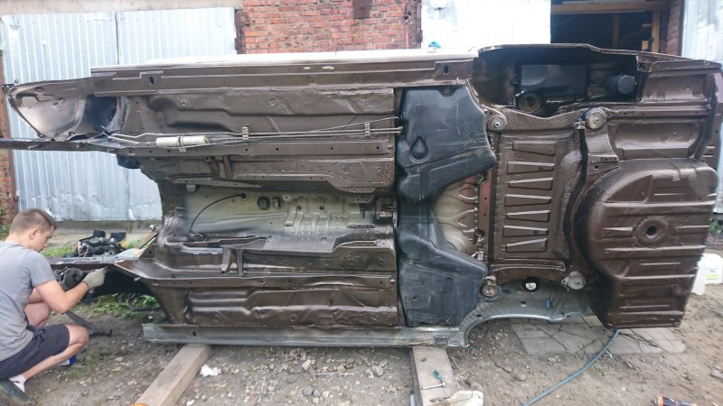 BMW e34 гнилое дно
