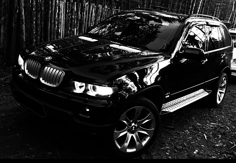 BMW x5m черный