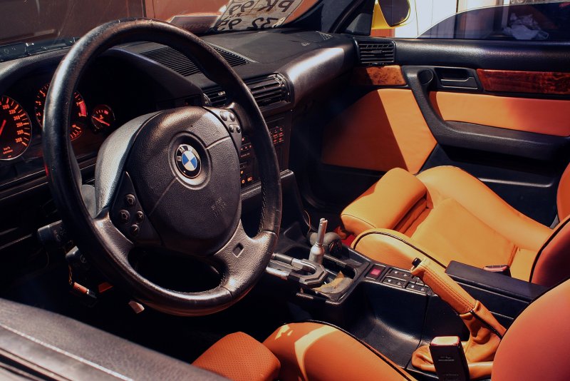BMW 5 e34 салон