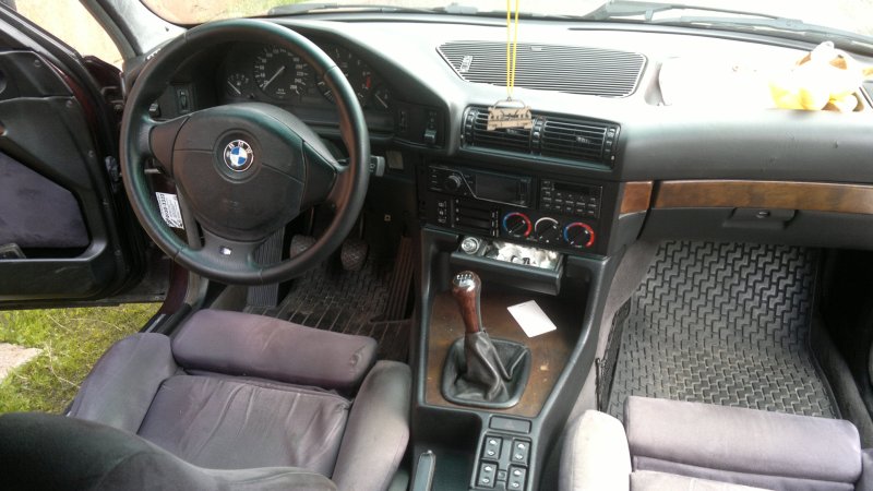 BMW e34 салон