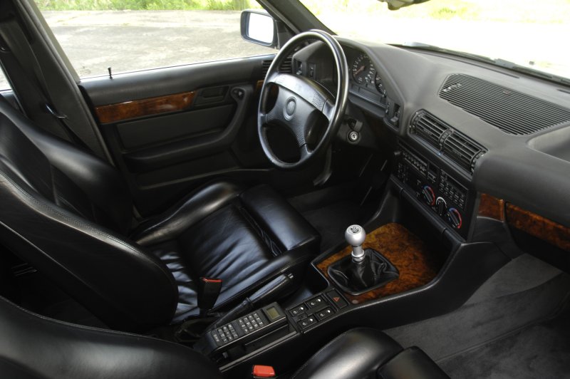 BMW m5 e34 салон