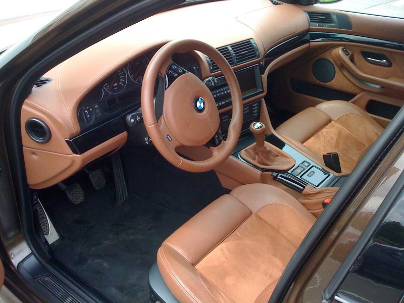 BMW e34 салон