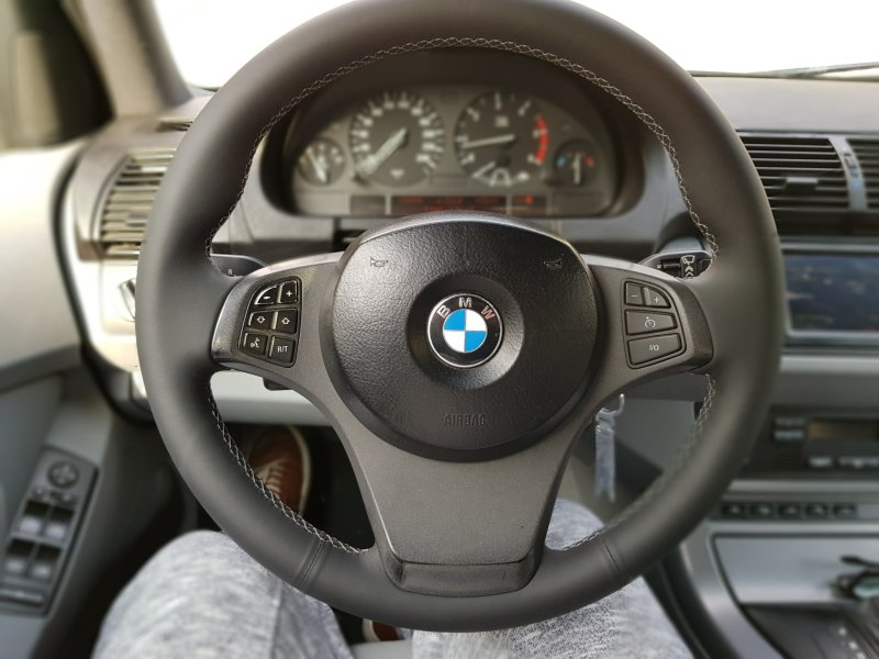 BMW x5 e53 руль рест