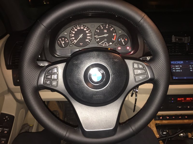 Руль БМВ x5 e53