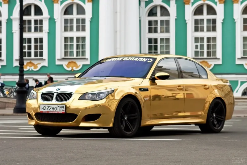 BMW m5 f30 неон