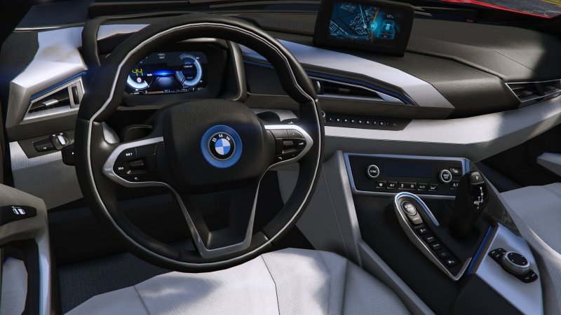 BMW i8 салон