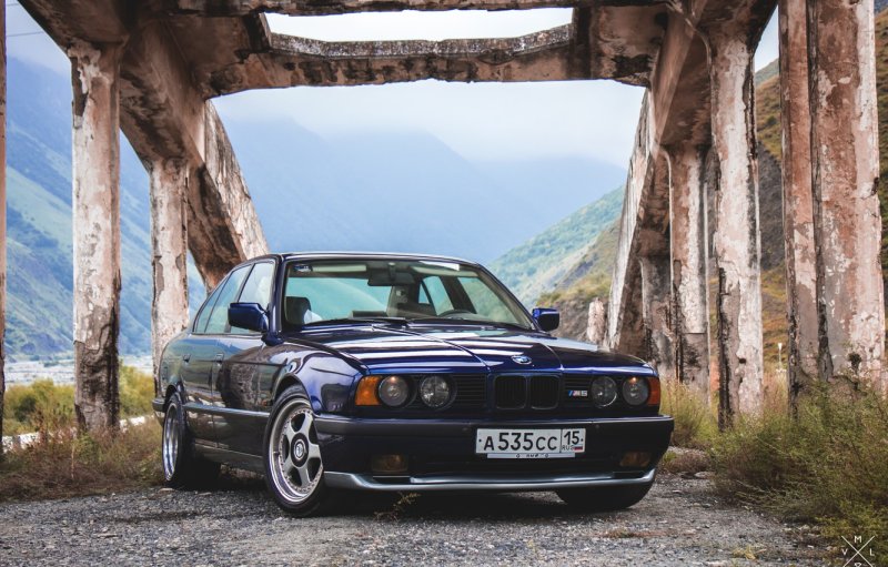 BMW e34 4к