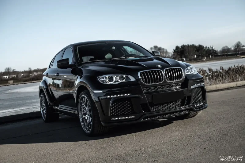 BMW x6 черный