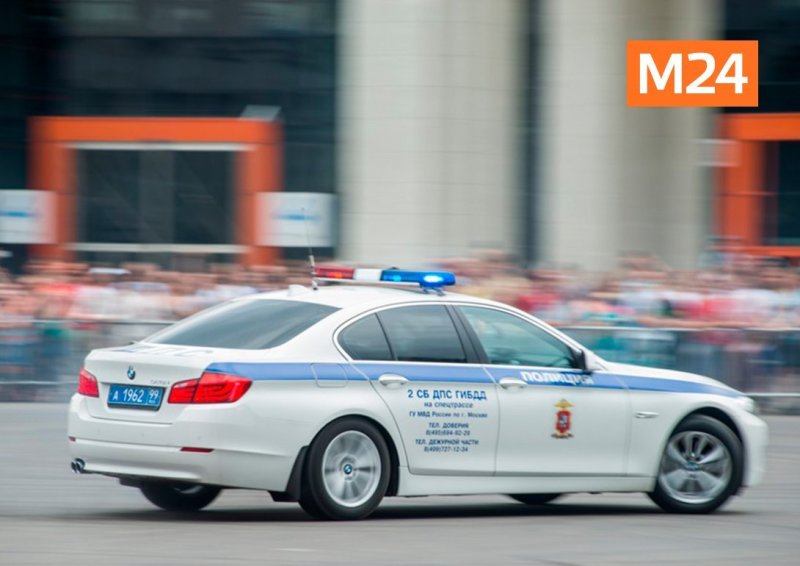 Полицейская БМВ м5 ф90