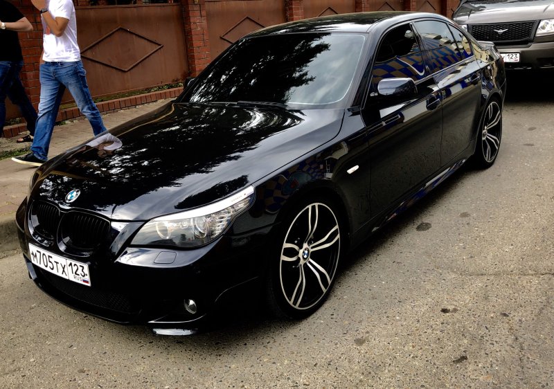 BMW 5 e60 тонированная