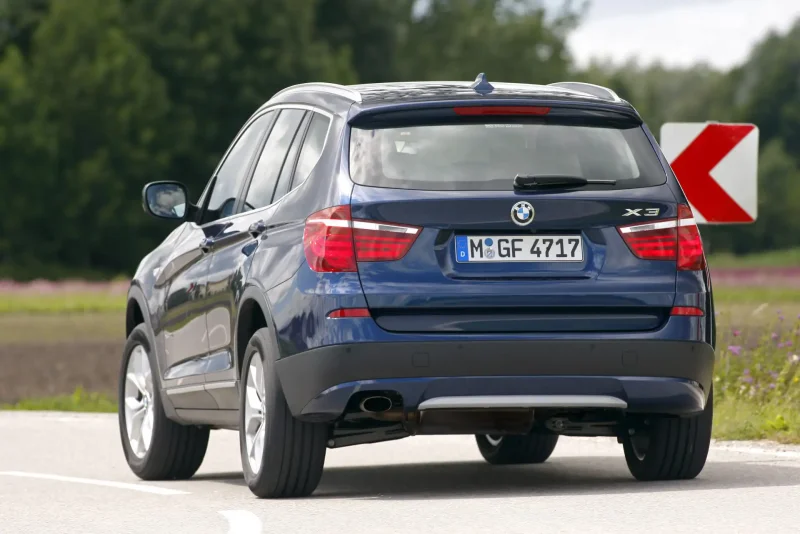 BMW x3 2013 сзади