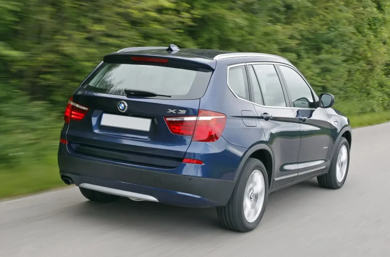 BMW x3 сзади