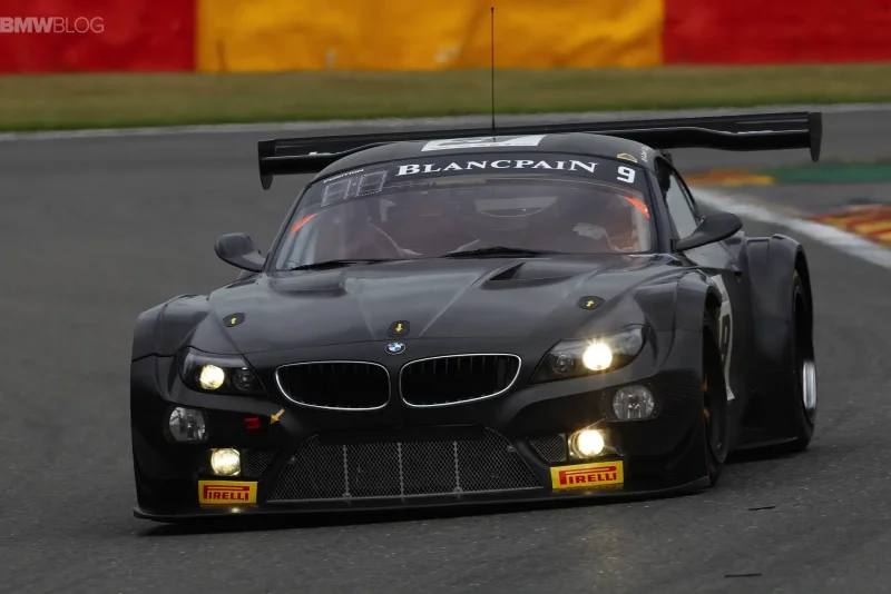 BMW z4 gt3 черная