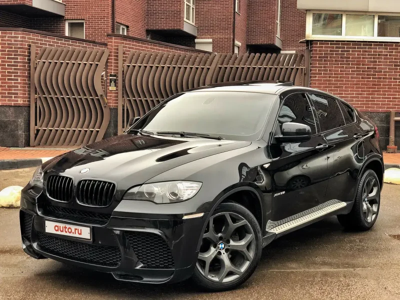 BMW x6 e71 черный