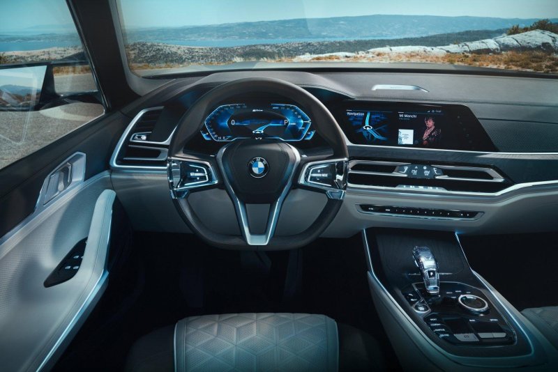 BMW x7 2022 салон