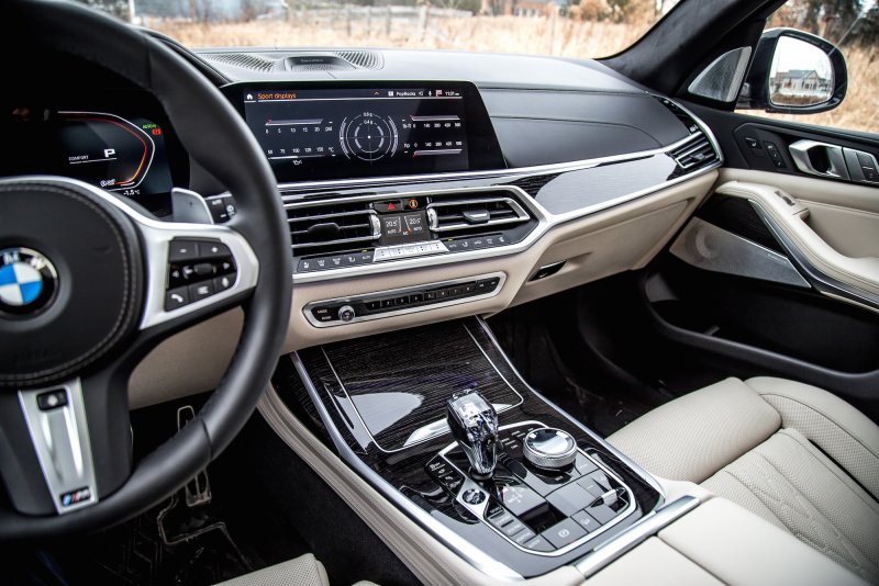 BMW x7 2020 салон